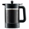Bodum Bean Cold Brew Press And Iced Coffee Maker 51 Ounce BPA-Free Black Coffee Brewer
