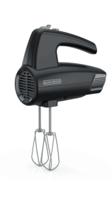 BLACK+DECKER 5-Speed Hand Mixer, Black, MX410B