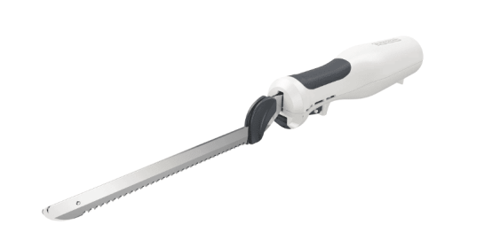 BLACK+DECKER 9-Inch Electric Carving Knife, White, EK500W