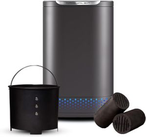 Nagual 6.6 gal Silent Electric Kitchen Recycler â€“ Countertop Food Grinder & Odorless Compost Bin with Auto-Stop