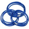 Trash Can Bands Set of 3 Metal Connector Fits 13 to 33 Gallon Trash Bag Durable Elastic Garbage Bag Band for Indoor Outdoor