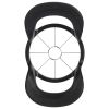 8-Wedge Stainless Steel Apple Slicer and Corer, Black