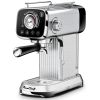 PlumChef Espresso Machine 20 Bar Professional Compact Household Coffee Espresso Maker with Milk Frother Steam Wand Temperature Gauge 34oz Water Tank L