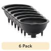 (6 pack) BPA Free 10oz /0.3L Small Black Salsa Serving Dish