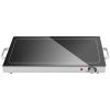 HOMCOM Food Warmer with Adjustable Temperature, Electric Warming Tray with Cool-Touch Handles for Parties, Buffets, Black