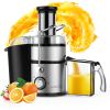 1300W Centrifugal Juicer Machines, Juice Extractor with Extra Large 3inch Feed Chute, Full Copper Motor, Titanium-Plated Filter, High Juice Yield
