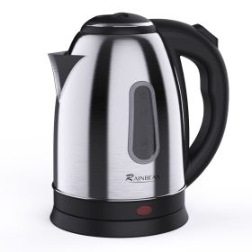 Electric Kettle Water Boiler, 1.8L Electric Tea Kettle, Wide Opening Hot Water Boiler with LED Light, Auto Shut-Off & Boil Dry Protection, Glass Black