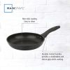 8" Non-Stick Aluminum Skillet Black Dishwasher Safe