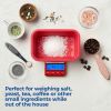 TRAP-220-RED DIGITAL POCKET SCALE, RED W/BOWL 220G X 0.01G
