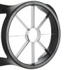 8-Wedge Stainless Steel Apple Slicer and Corer, Black