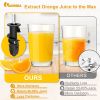 IAGREEA Horizontal Slow Juicer, An Electric Juicer For Fruits And Vegetables, Has A Reverse Function, Easy To Clean