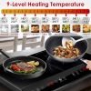 Double Induction Cooktop,  Portable Dual Countertop Burner with Sensor Touch, 4000W  Induction Cooktop 2 Burner