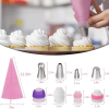 Cake Decorating Supplies 359-Piece Piping Bags and Tips Set Cake Decorating Kit with 60 Piping Tips Cake Decorating Tools with Multi-Purpose 3-Layer T