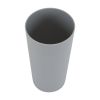 (18 pack) Gray Round Plastic Tumbler, 26-Ounce