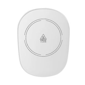 Electric Heated Coffee Mug Heating Coaster for Home Office Milk Tea Water Heating Mat Smart Thermostatic Warmer Pad (Color: White)