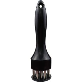 1pc 304 Stainless Steel Meat Tenderizer; 21 Steel Needles To Loosen Meat Artifact; Tender Meat And Break Tendons (Color: Black)