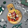 Kitchen Accessories Round Cheese Board With Cutlery Set(USPS Shipping)