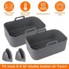 Air Fryer Accessories Reusable Air Fryer Silicone Liners