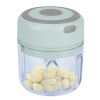 Mini Electric Garlic Chopper Ginger Chopper with 8.45OZ Capacity Cordless Garlic Mincer Food Chopper