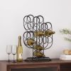 Freestanding Countertop Wine Bottle Organizer Rack
