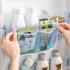 1/2pcs Refrigerator Hanging Classify Storage Bag Food Classification Save Space Gadgets Home Kitchen Organizer Tools Accessories